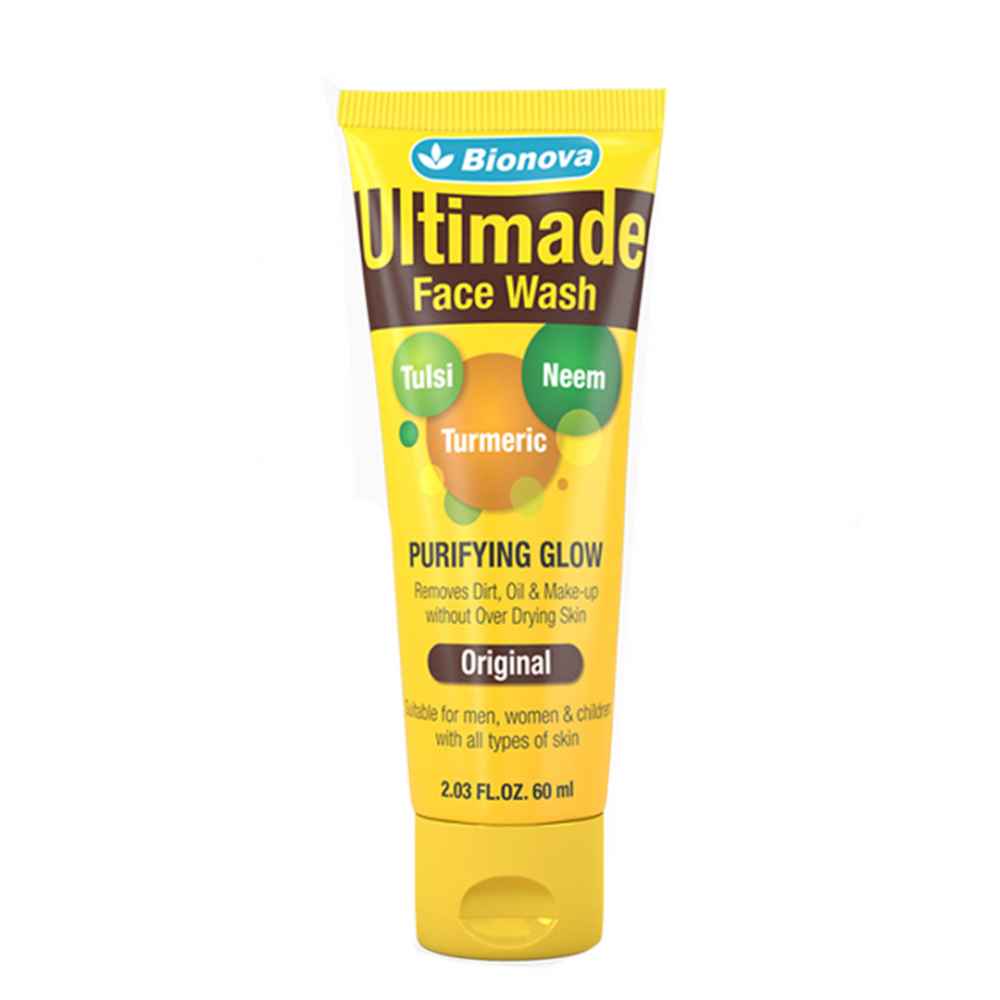 Ultimade Face Wash with Neem, Tulasi and Turmeric skin purifying face wash_60ml_Pack of 2