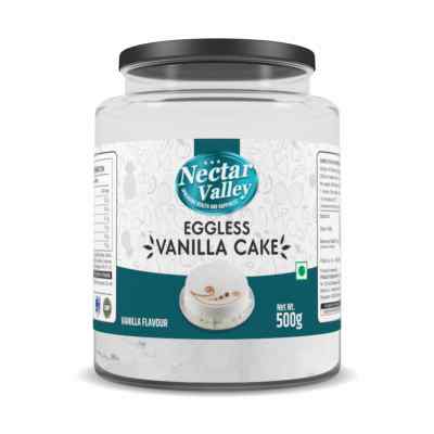Nectar Valley Eggless Vanilla Cake Mix 500gm