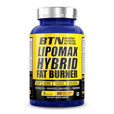 BTN Lipomax hybrid Fat burner capsules with natural extracts, thermogenic Fat Burner