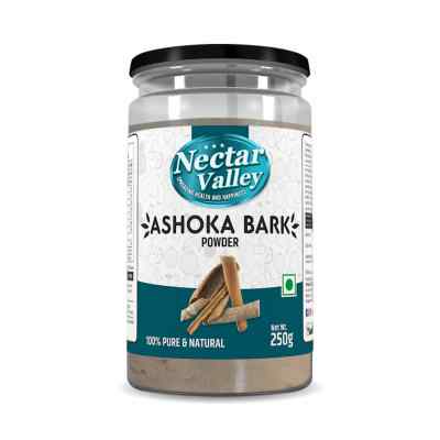 Nectar Valley Ashoka Bark / Ashoka Chaal (Saraca Indica) asoca chhal powder Pure & Organically Processed Fine Powder - 250g